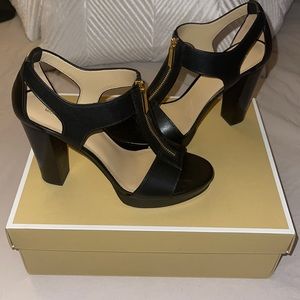 Michael Kors platform open shoes